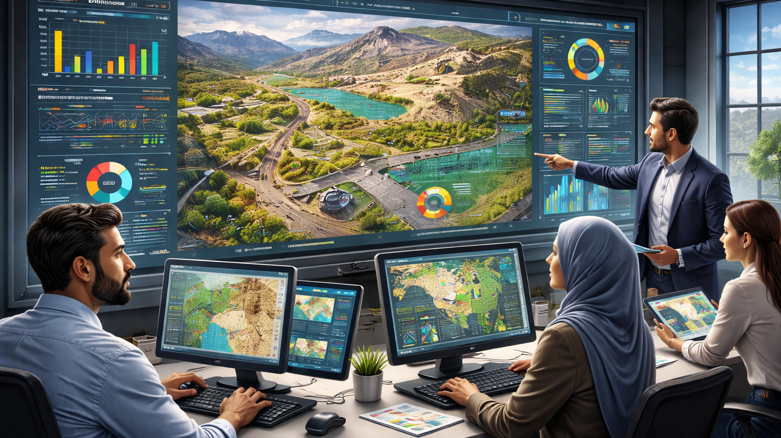 AI webgis