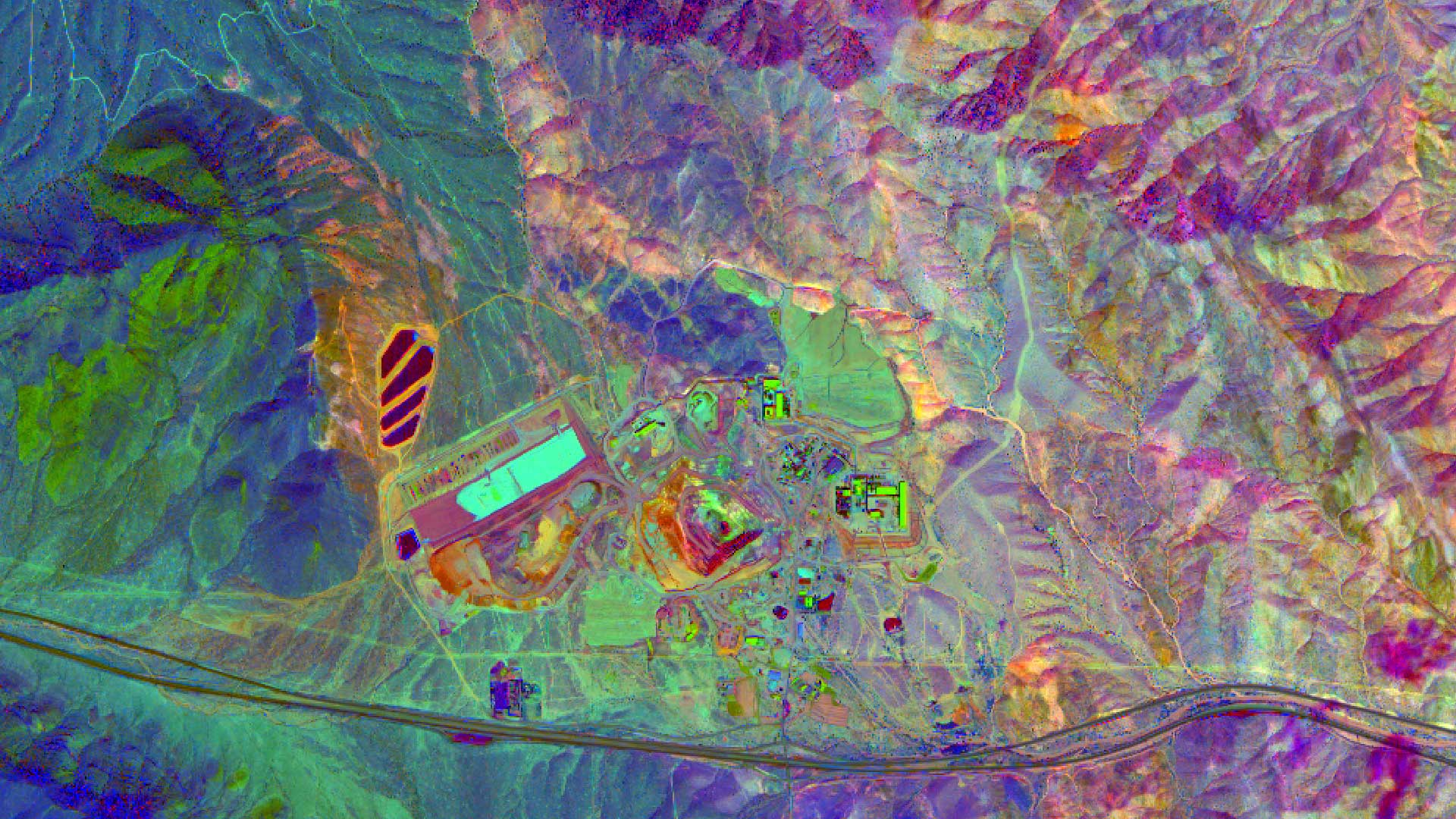 remotesensing for minral exploration