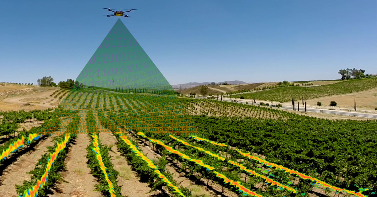 نقشه برداری UAV مناطق کشاورزی